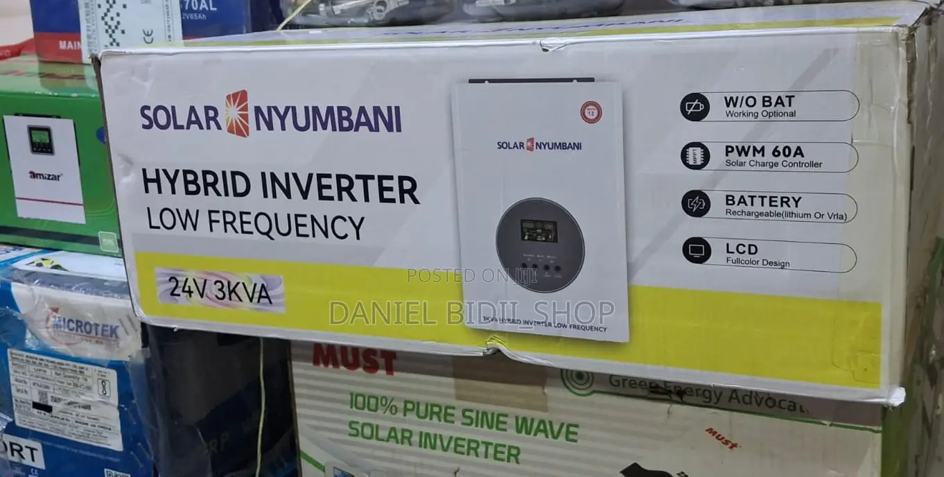 Solar Nyumbani 3kva Hybrid Inverter Low Frequency