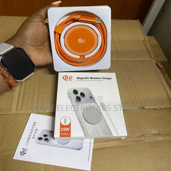 Qi2.2 25w Magnetic Wireless Charger for iPhone Latest Design - thumbnail 2