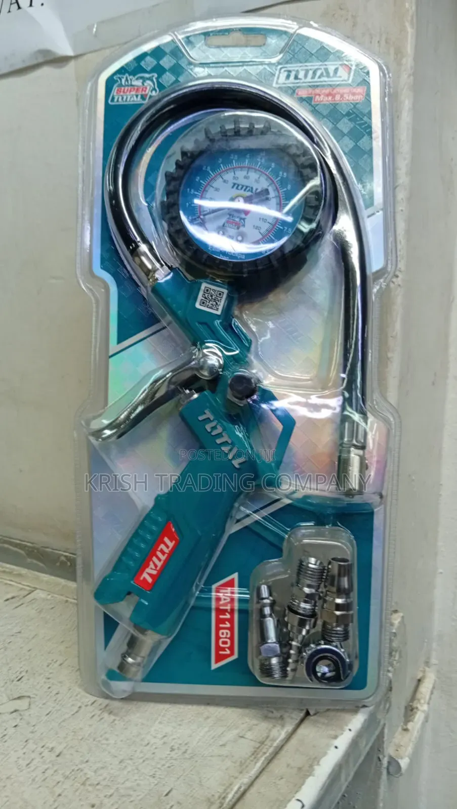 Total Air Tire Inflating Gun Max 8.5bar