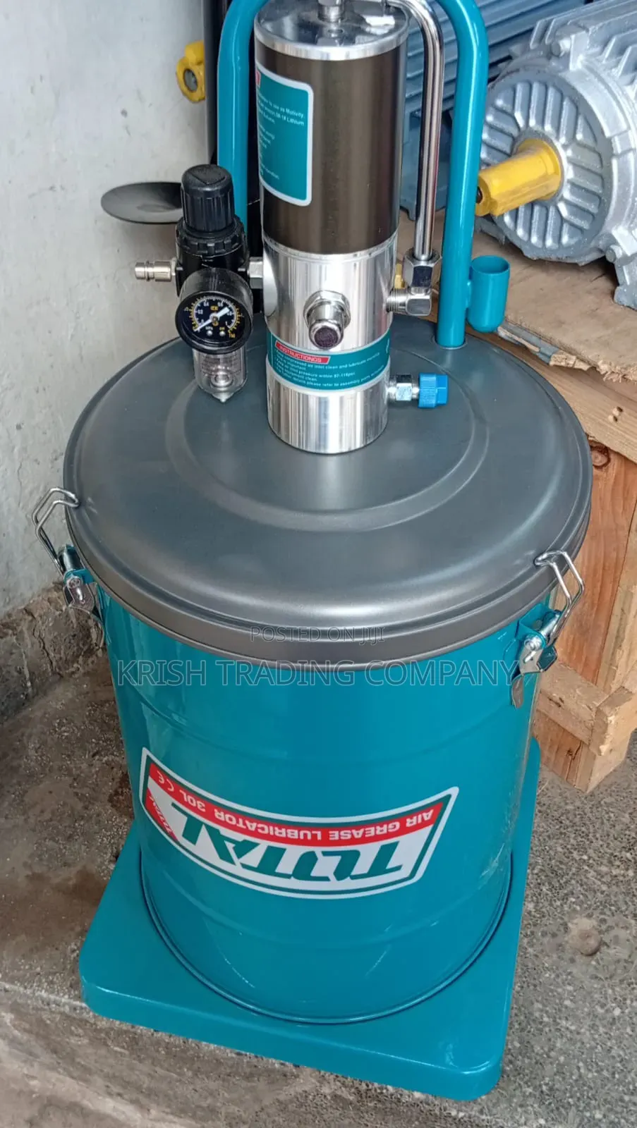 Total 30l Air Grease Lubricator