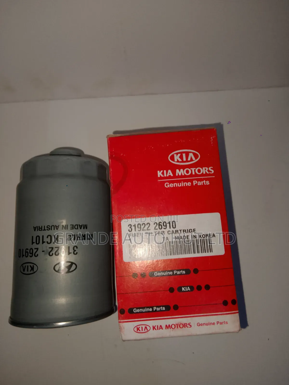 Fuel Filter Hyundai Santa Fe Diesel (Genuine)