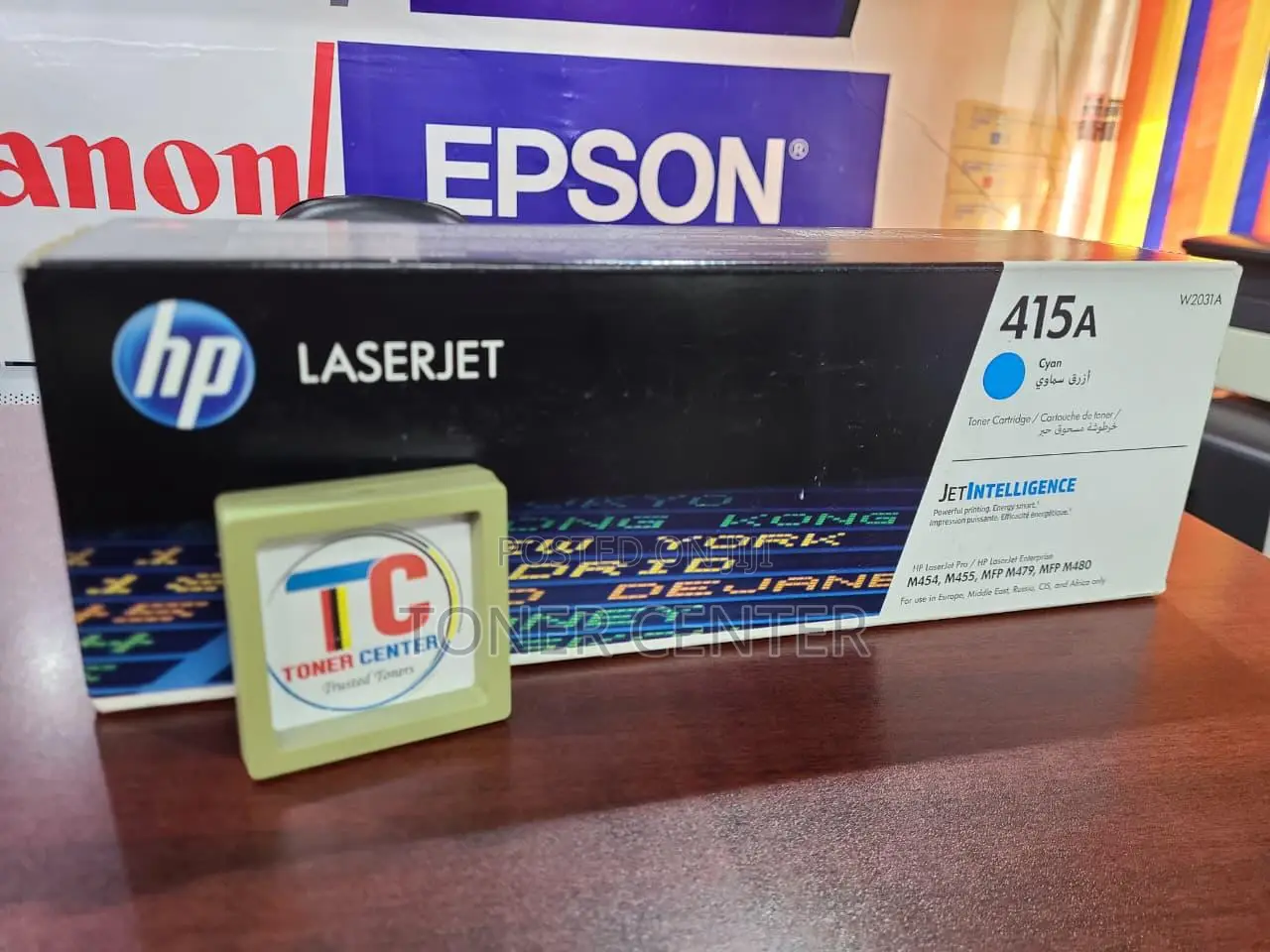 Genuine Hp 415a Cyan Toner Cartridge (W2031a)
