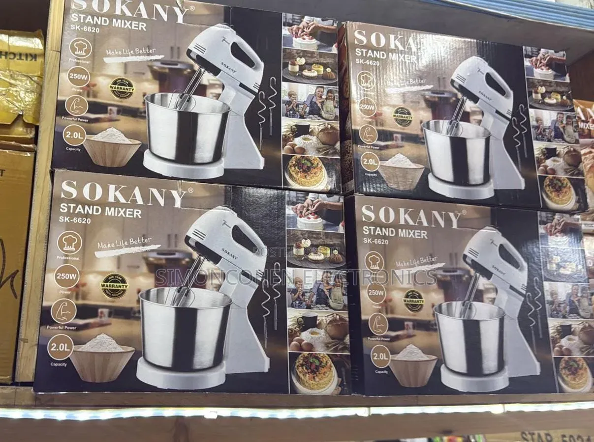 250w Sokany 2l Bowl Mixer