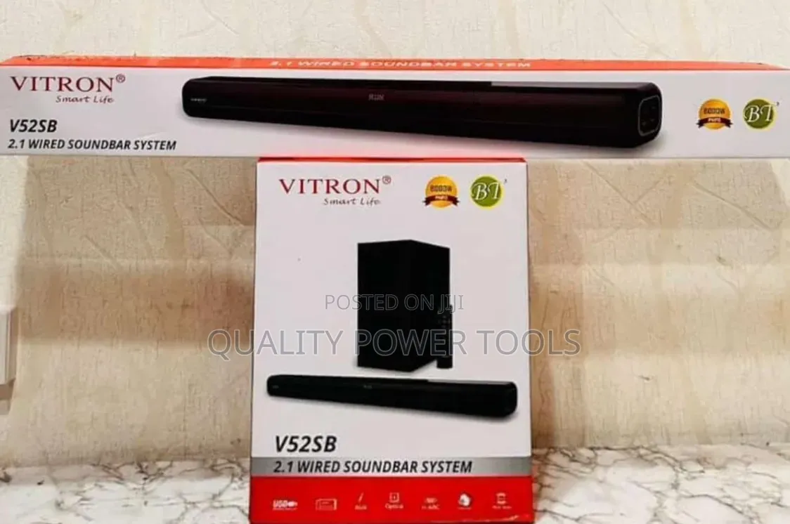 Vitron Soundbar V61sb Remote 12000w Pmpo.