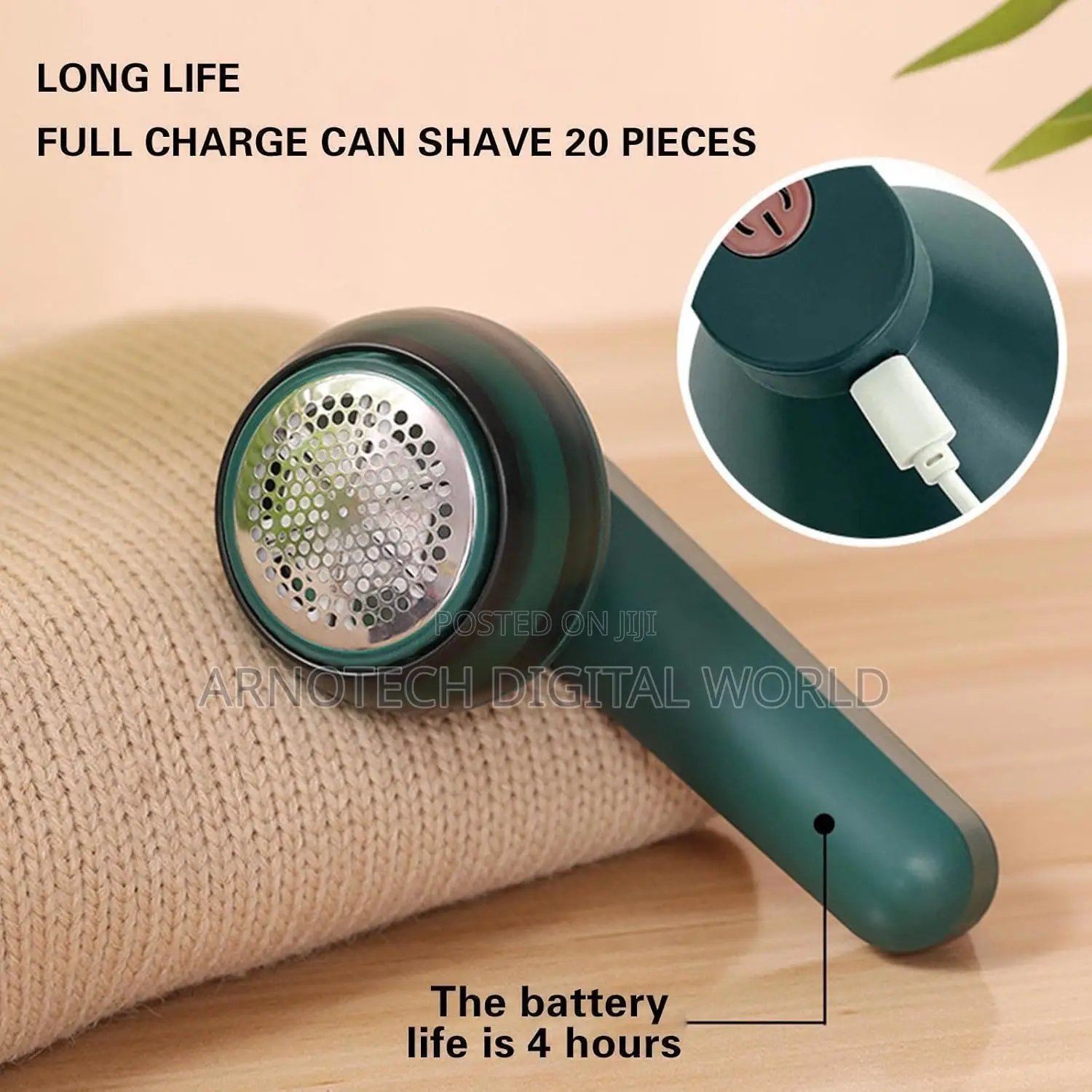 Portable Rechargeable Electric Lint Remover /Fabric Shaver