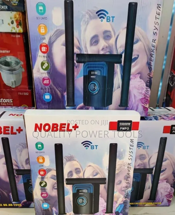 Nobel Nbl 2090 Powerful Deep Bass Sound System 55000w