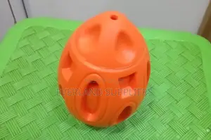 Durable Dog Squeaky Toy Oval Ball for Chewers