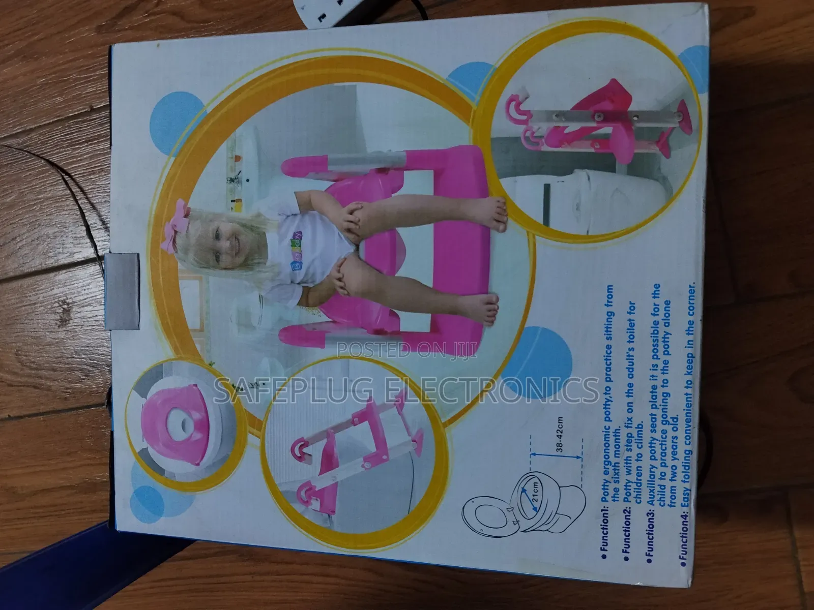 Foldable Children's Toilet Trainer Seat – Easy Potty Training