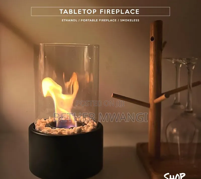 Ethanol Table Top Fire Place in Kenya