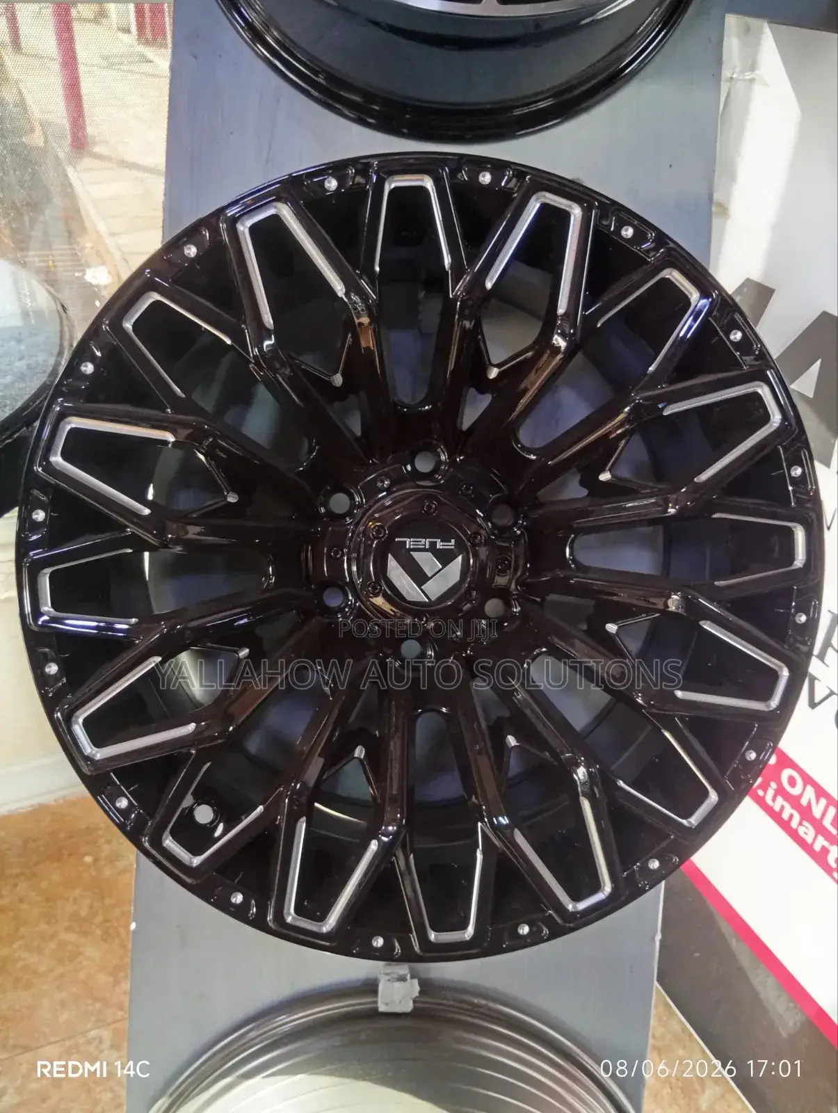 Fuel Off-Road 18-Inch Machined Black Rims | 4x4 Alloy Wheels