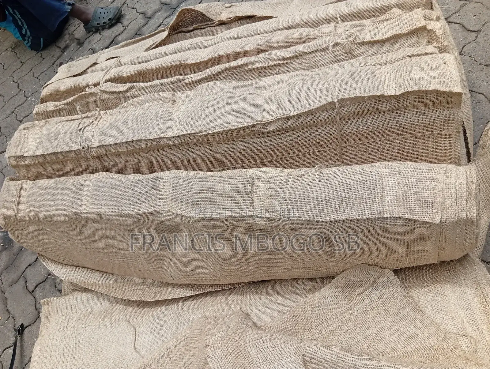 Hessian Fabric Bags Fabric