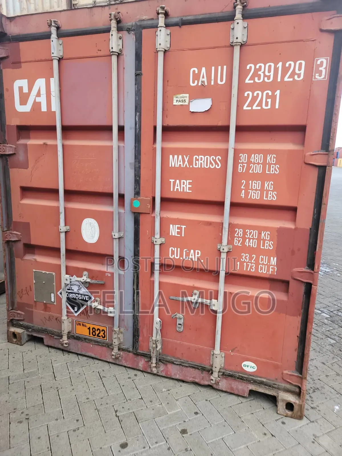 40ft High Cube Hc Container