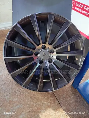 19" Mercedes Style Custom Rims - Dual-Tone Luxury Sport Wheels
