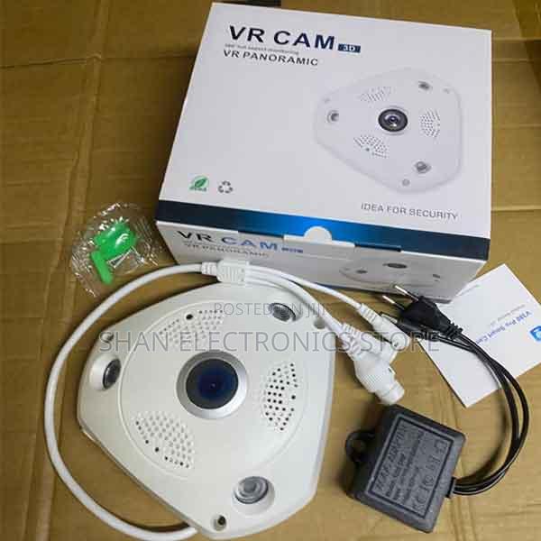 Real-Time Remote Viewing V7 Vr Ultra-Wide Fisheye Security Cam