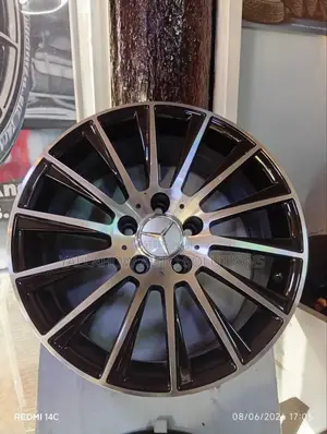Mercedes-Benz Style 17-Inch Multi-Spoke Alloy Wheels | Machined Black