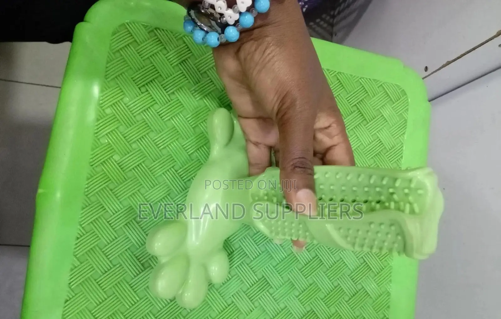 Rubber Dog Tooth Cleaner Stick Toy