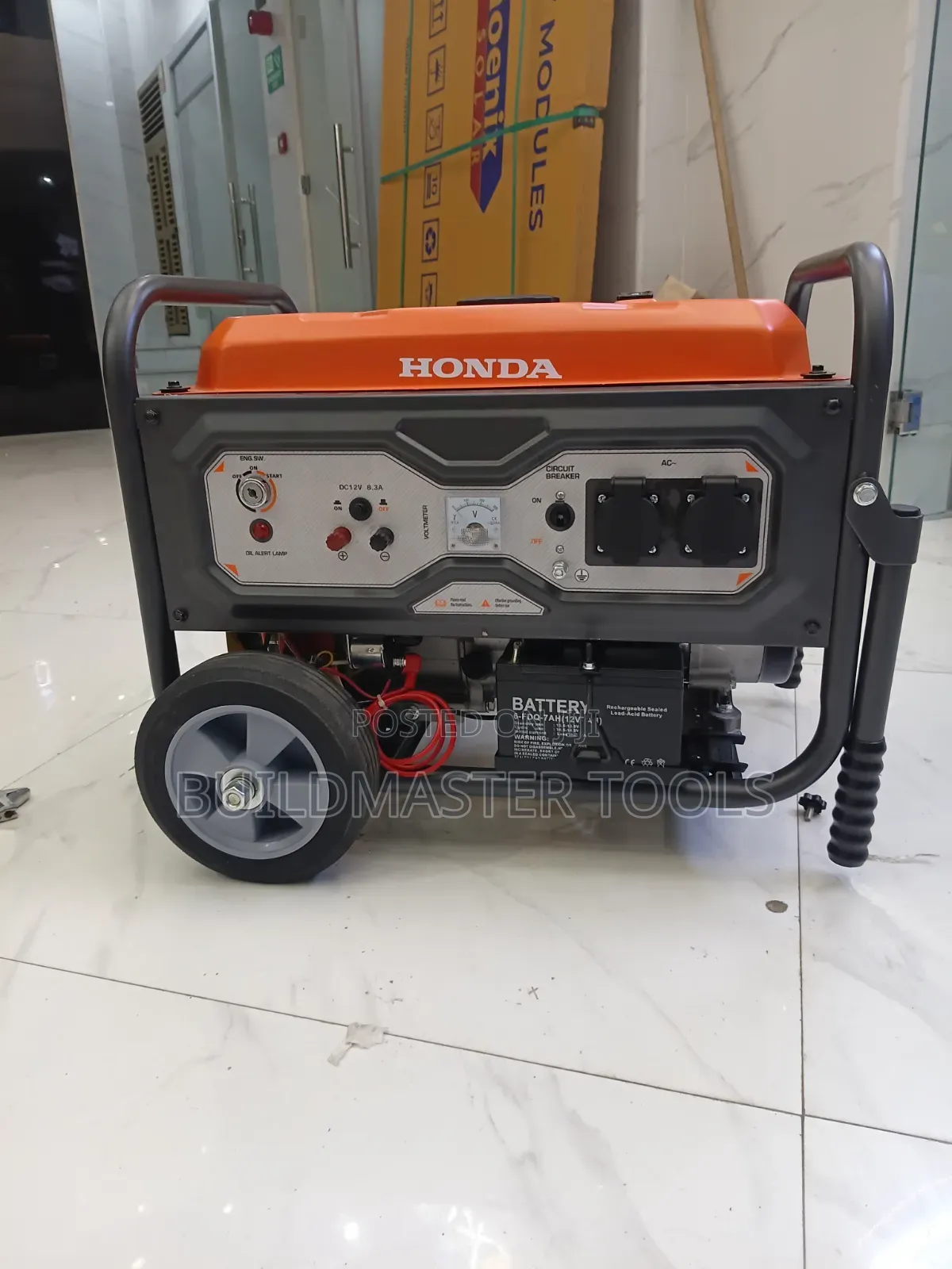 Honda Petrol Generator 7.5 Kva Keystart