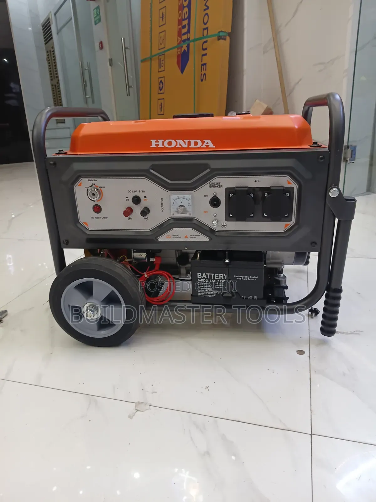 Honda Petrol Generator 7.5 Kva Keystart