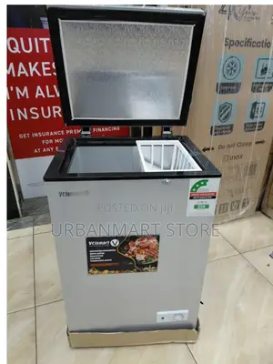 Volsmart 110 Litres Double Door Fridge Freezer