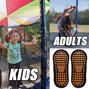 Non-Slip Trampoline Socks With Grippers/Yoga Shoes