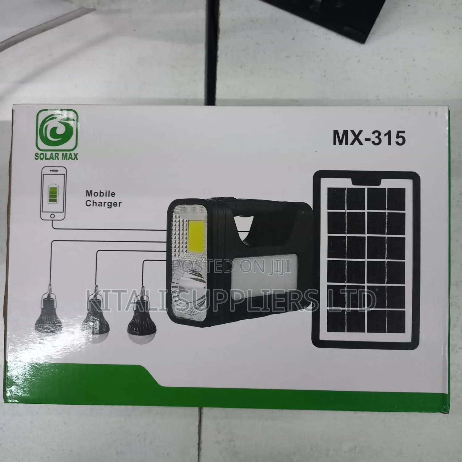 Solar Max Mx-315 Emergency Solar Lighting Kit