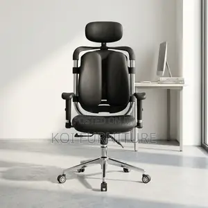Black Ergonomic Orthopedic Office Chair