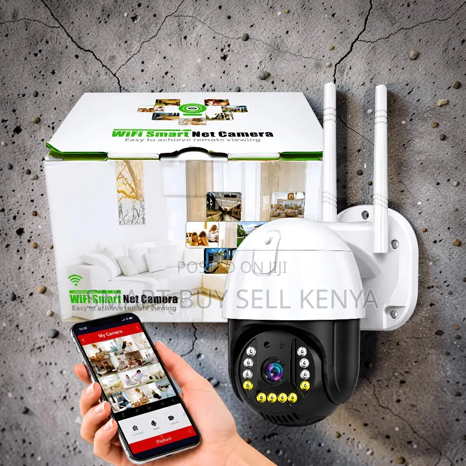 PTZ Pan-Tilt-Zoom 4g Electric Rotating Smart Net Home Security Camera