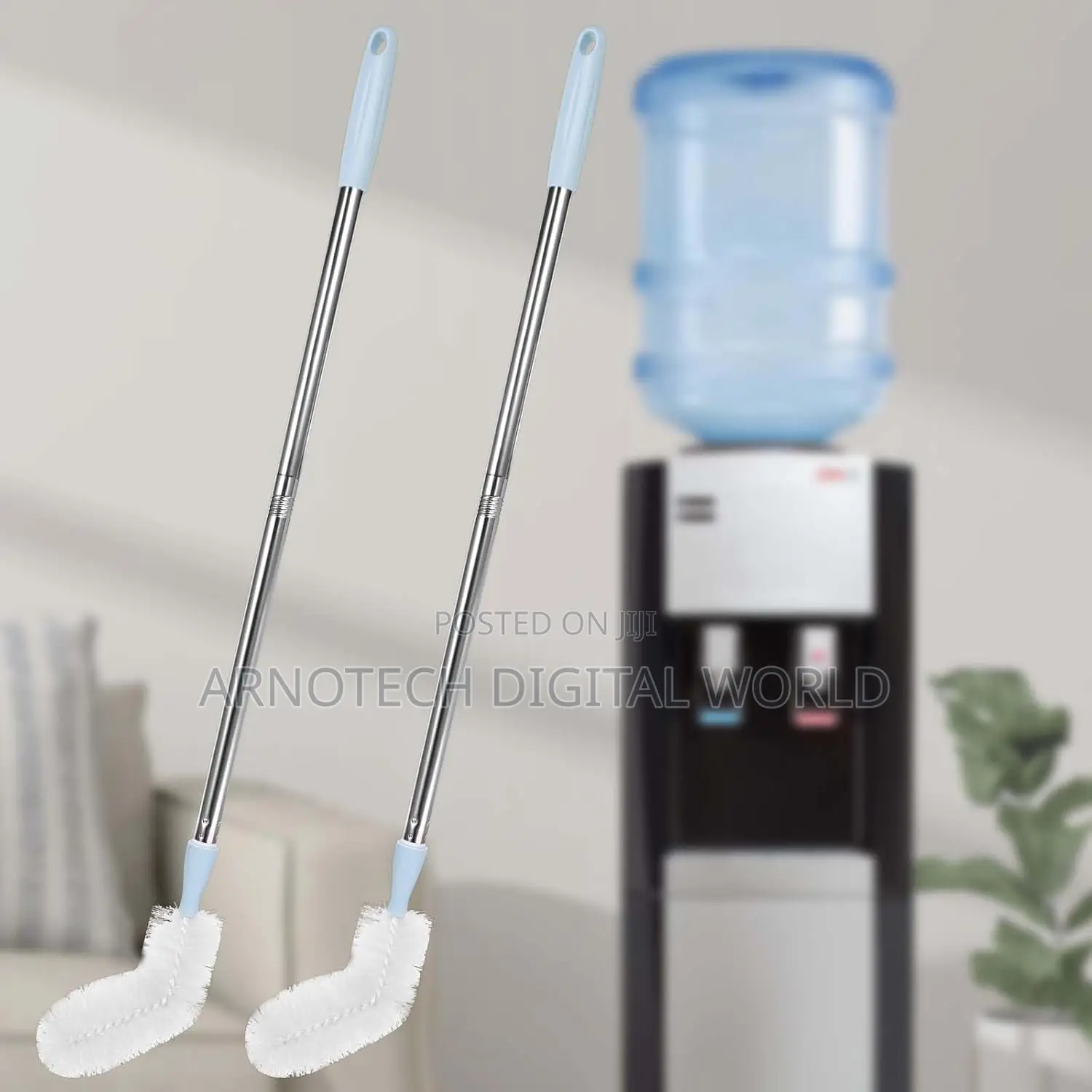 Water Bottle Brush With Bendable Replacement Brush Head