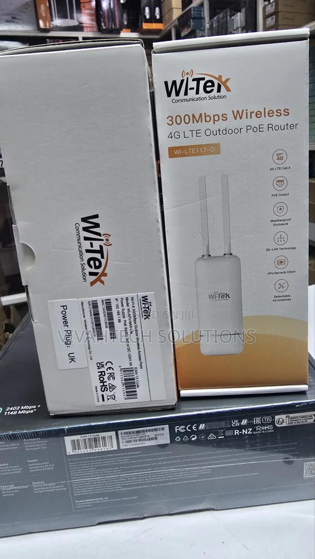 Wi-Tek 4g Lte Outdoor Poe Access Point Wi-Lte117-O