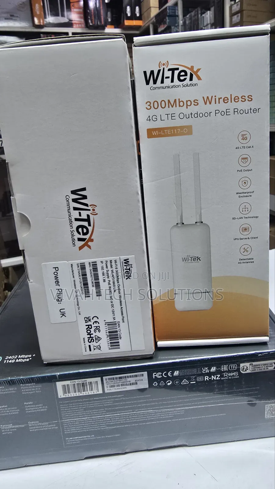 Wi-Tek 4g Lte Outdoor Poe Access Point Wi-Lte117-O