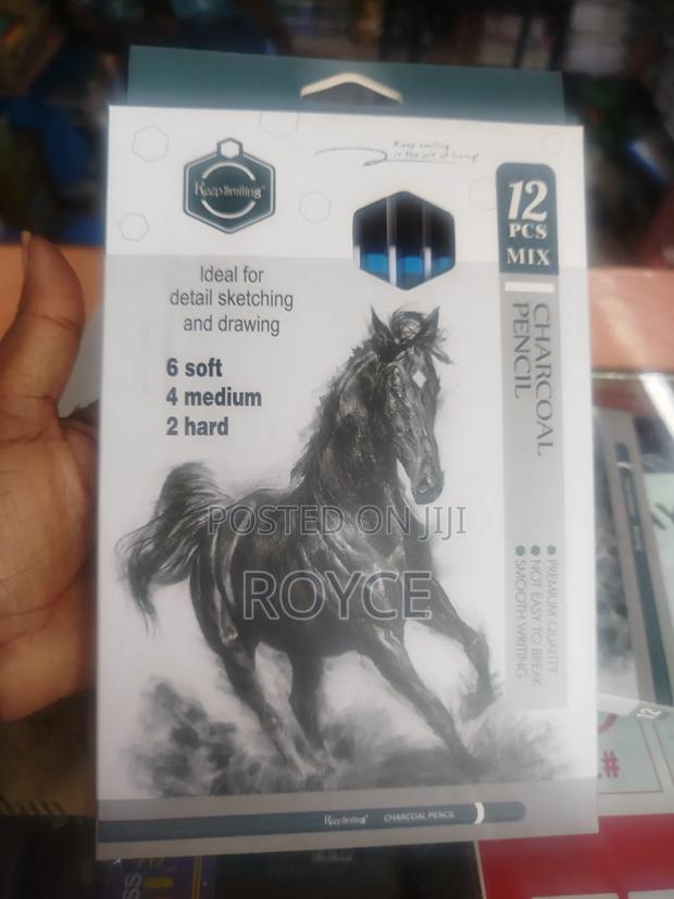 12pcs Charcoal Pencils - thumbnail 6