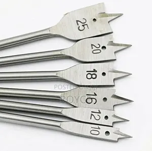 6pcs Wood Flat Bits