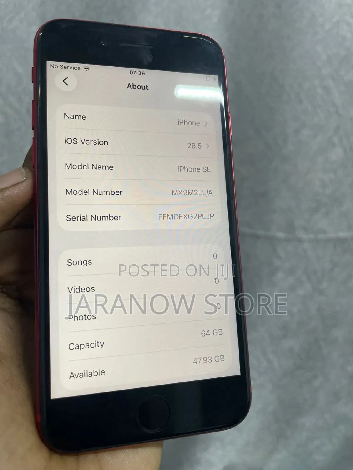 Apple iPhone SE 64 GB Red