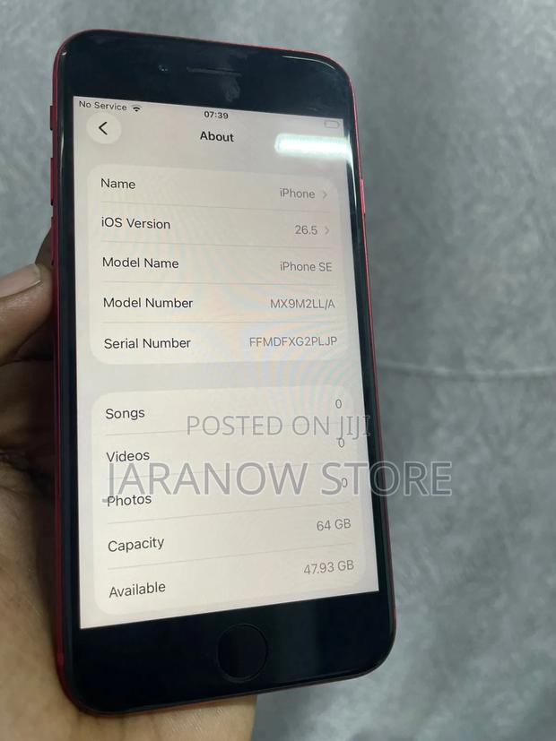 Apple iPhone SE 64 GB Red - thumbnail 3