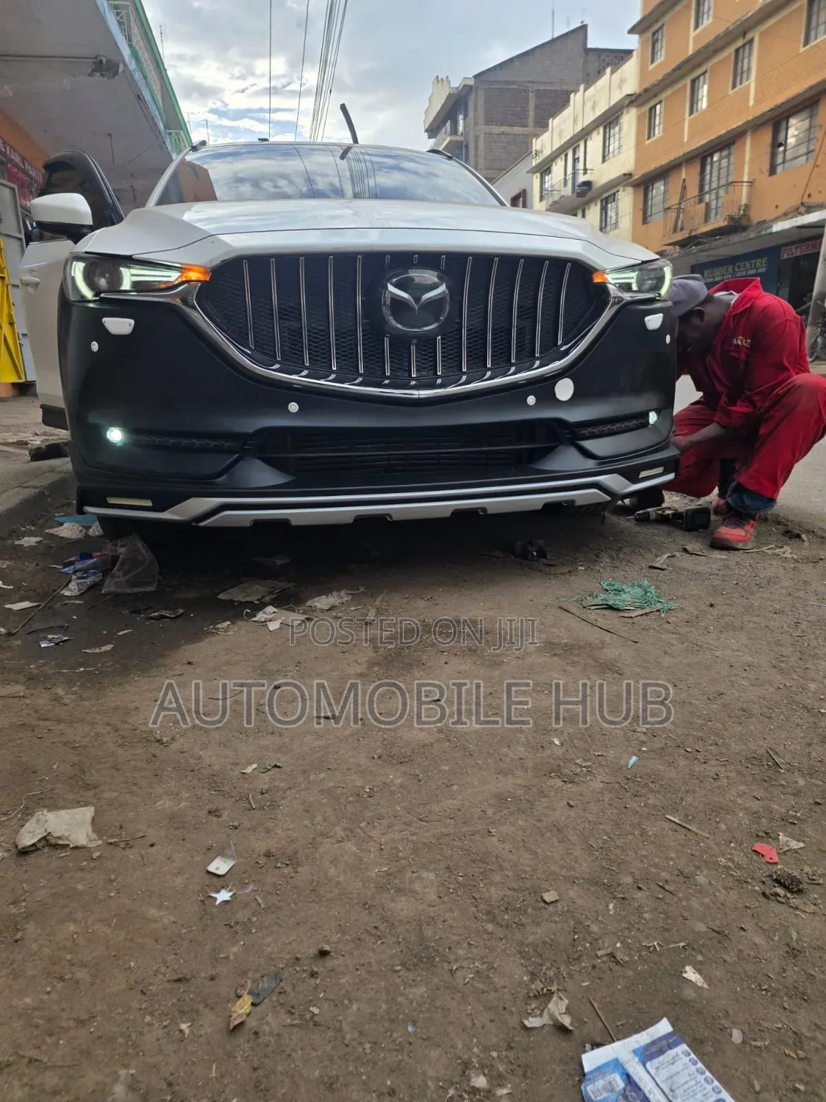 Mazda Cx5 Bumper Lip 2017-2023