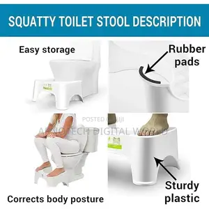 Bathroom Toilet Stool, Foot Step Stool, Footstools, Squat Potty