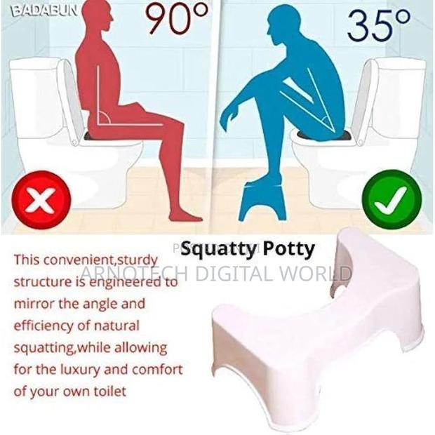 Bathroom Toilet Stool, Foot Step Stool, Footstools, Squat Potty - thumbnail 3