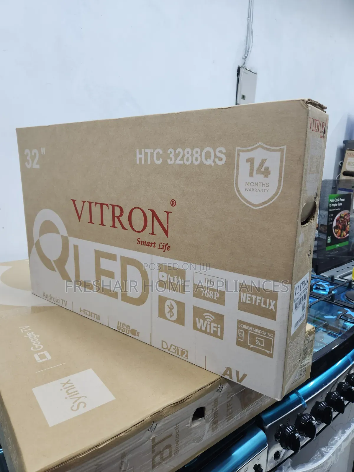 Brand New Smart Qled Tv[ Vitron]