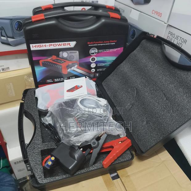 High Power 99800mah Jumper Starter Plus Compressor - thumbnail 2