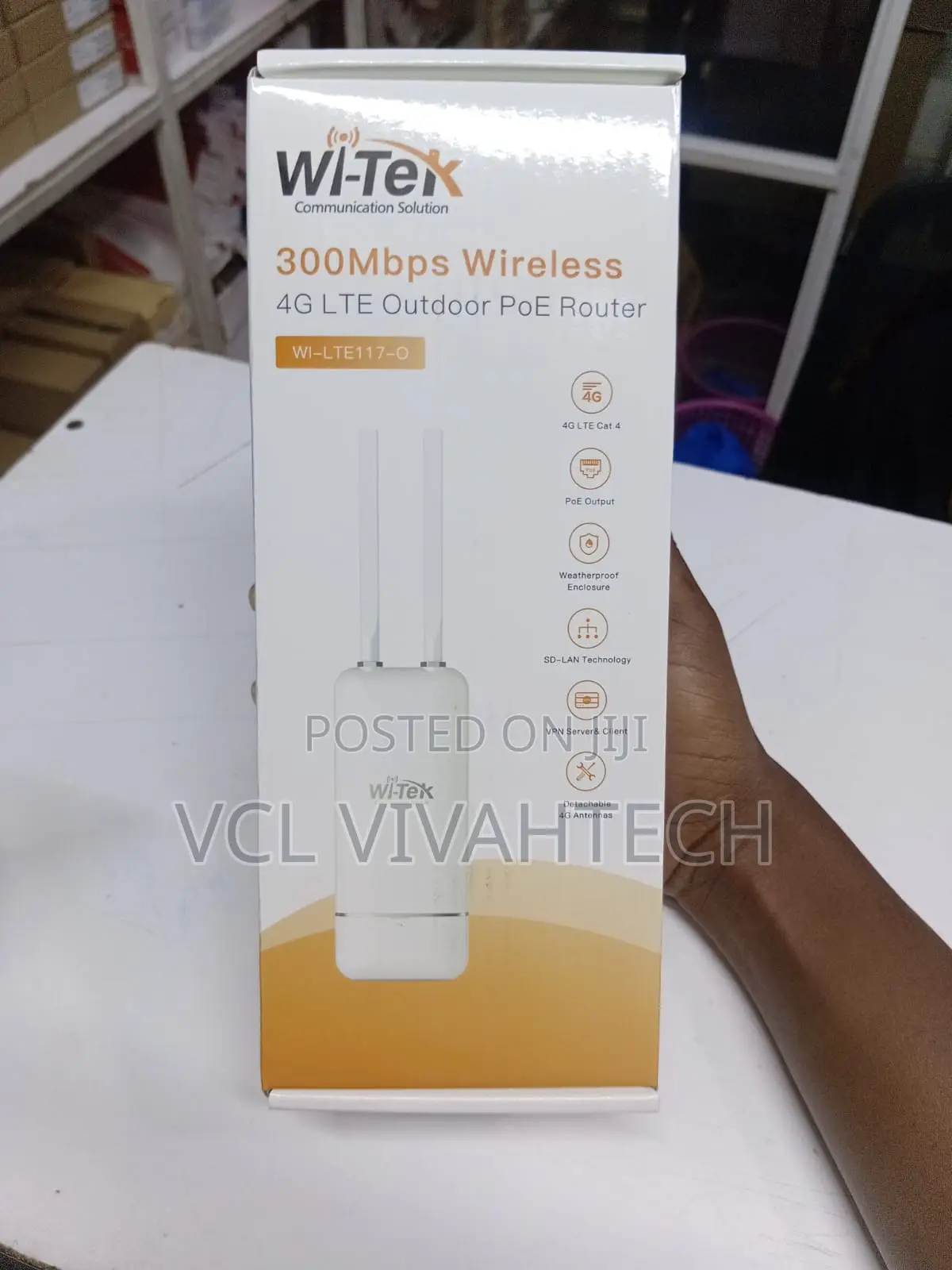 Wi-Tek Wi-Lte117-O Outdoor 4g Lte Wireless Router