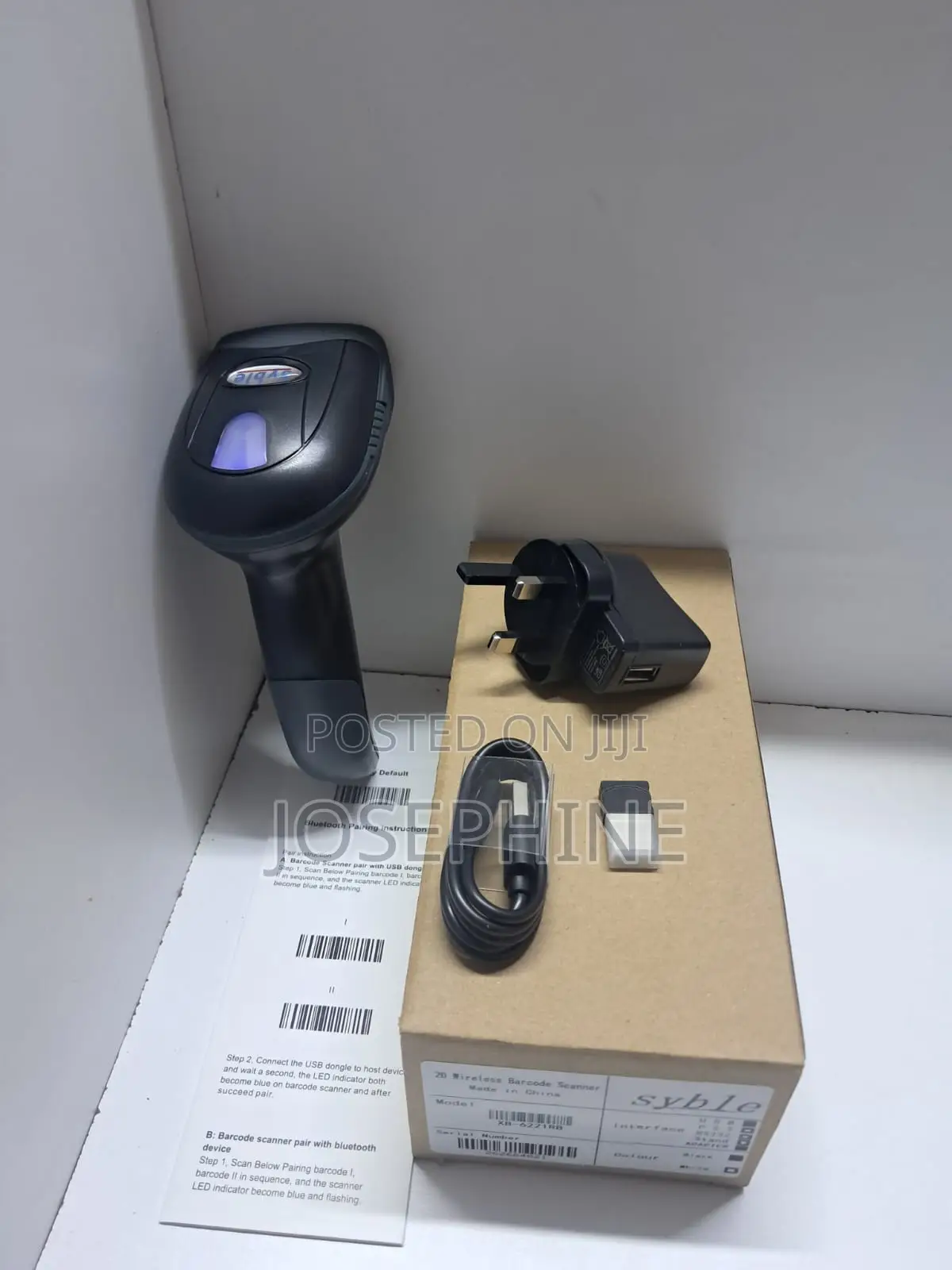 Syble Handheld Wireless Inventory Barcode Scanner