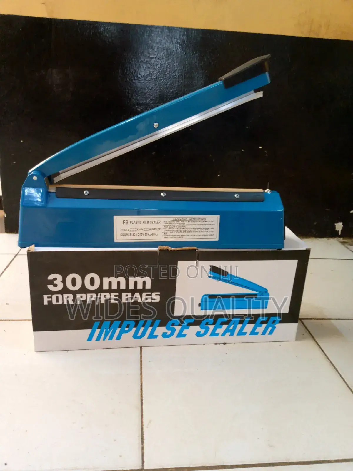 300mm Fs-300 Impulse Heat Sealer for Sealing Pp/Pe Plastic Bags.