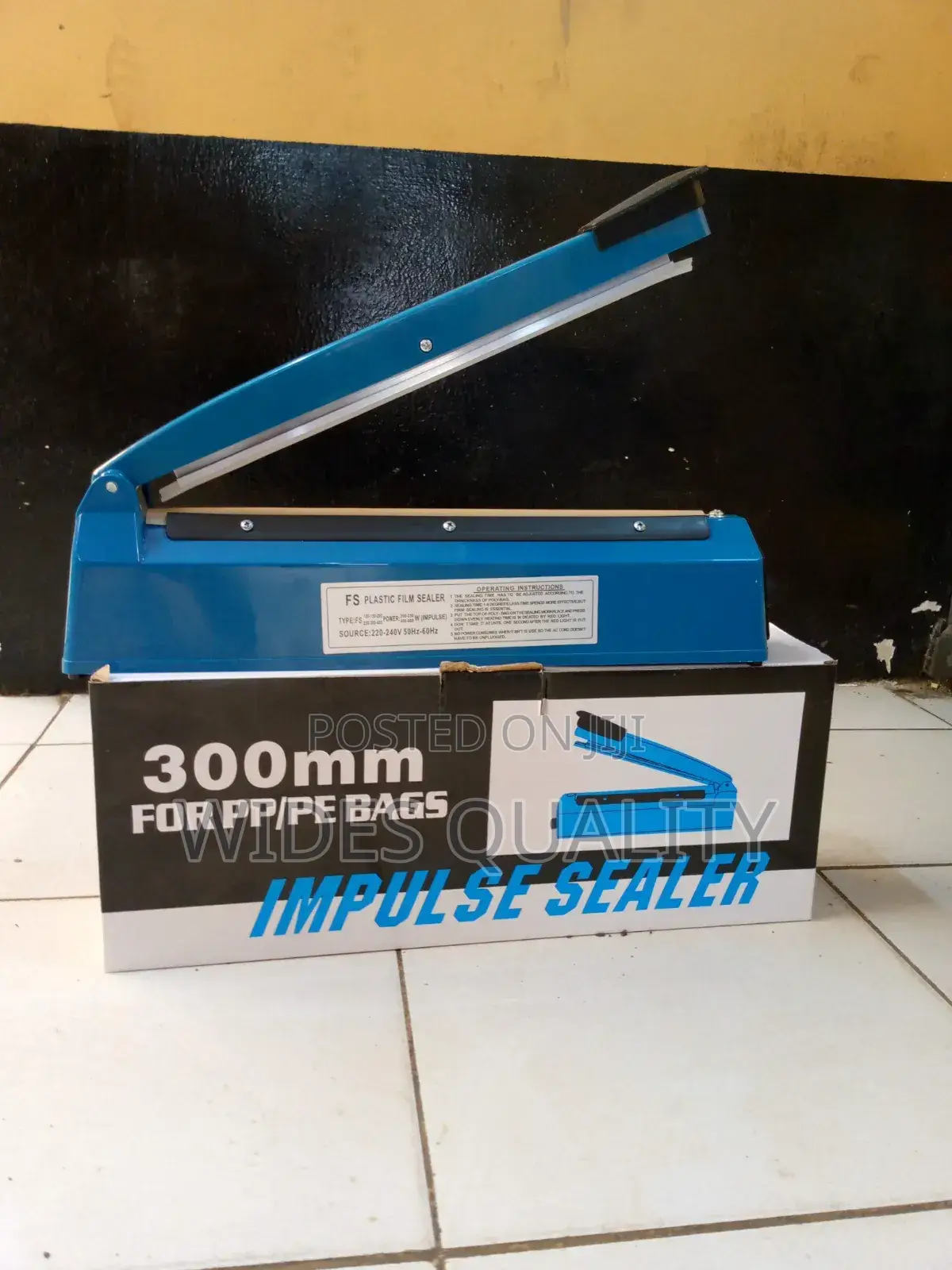 300mm Fs-300 Impulse Heat Sealer for Sealing Pp/Pe Plastic Bags.