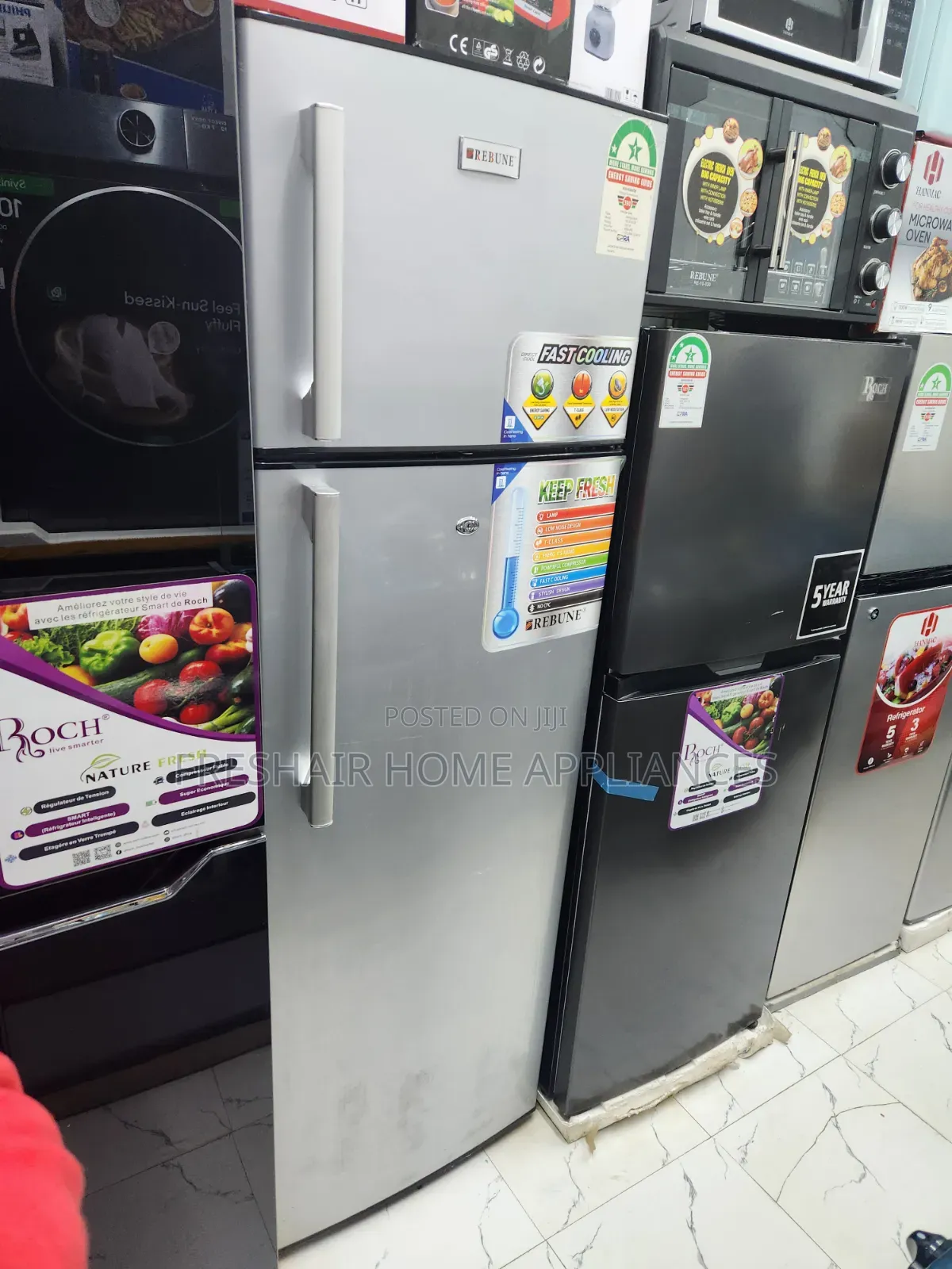 Rebune Big Double Door Display