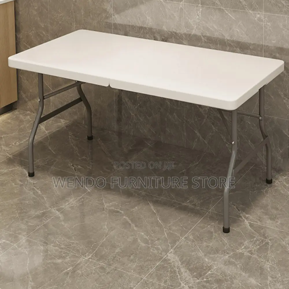 Home Tables; White Foldable Camping Outdoor Gardens Table