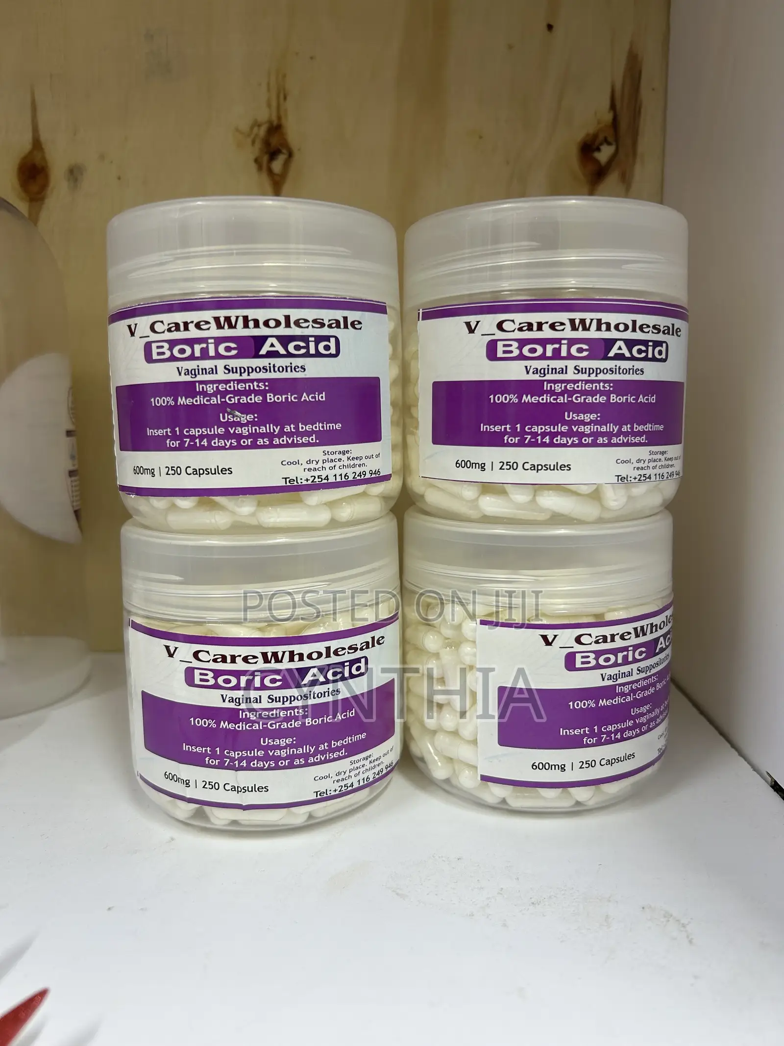 Boric Acid Suppositories