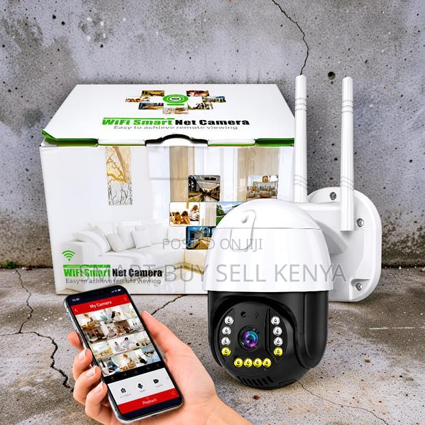 Crystal Clear Footage 4g Electric Rotating Smart Net Home Camera