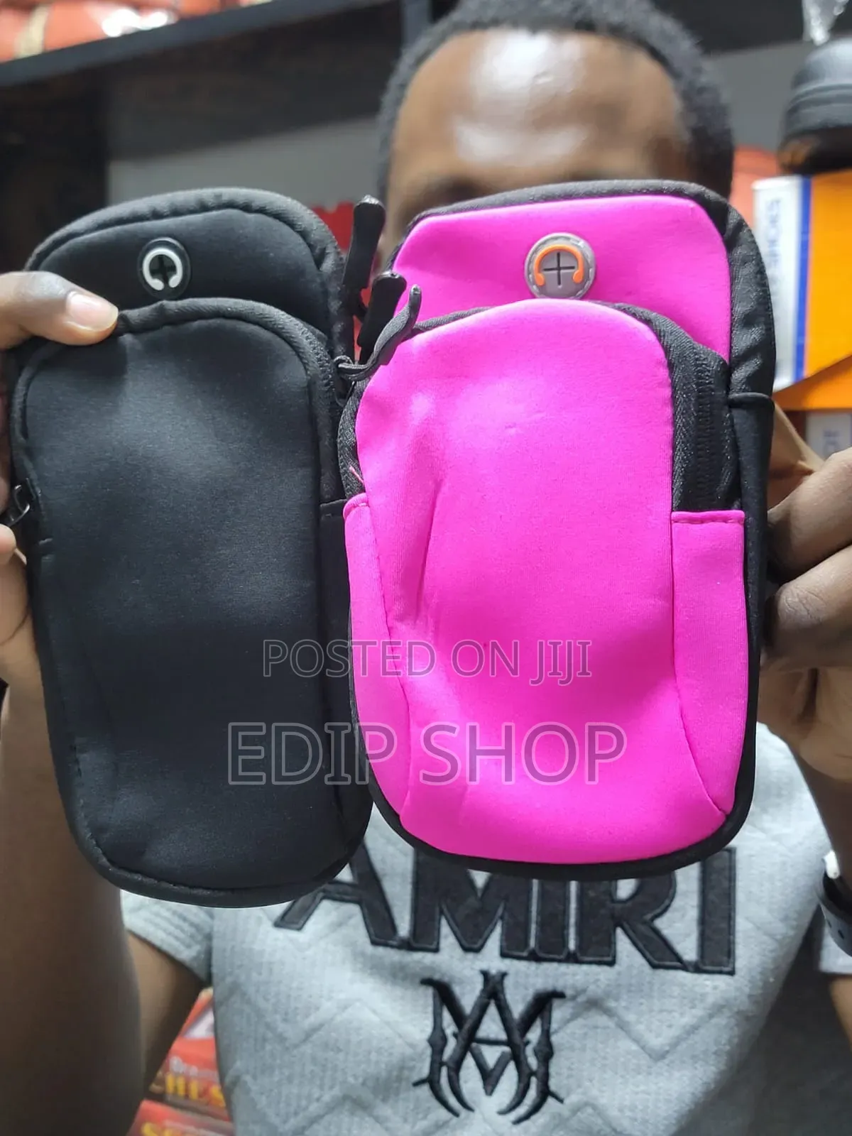 Fitness Phone Holder. Armband Gym Phone Holder