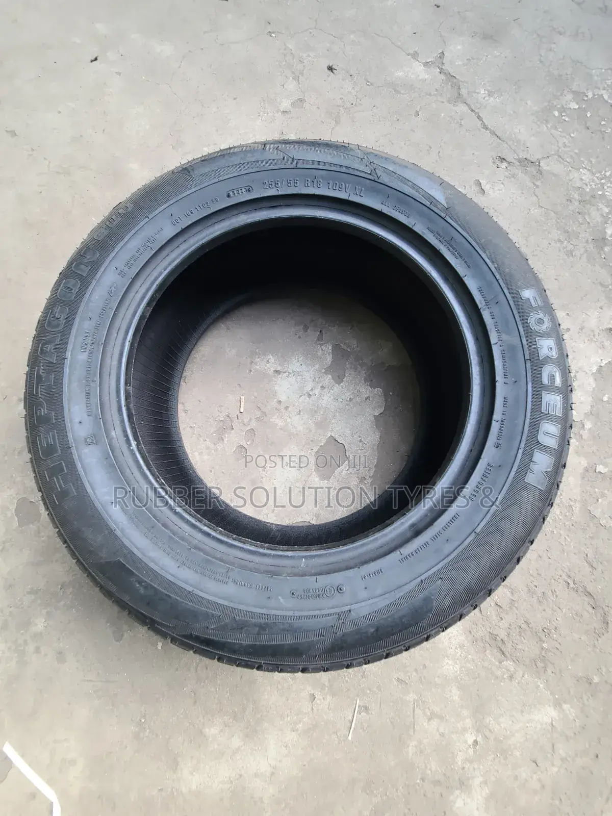 255/55 R18 Forceum Tyres 109v X/L (Made in Indonesia)
