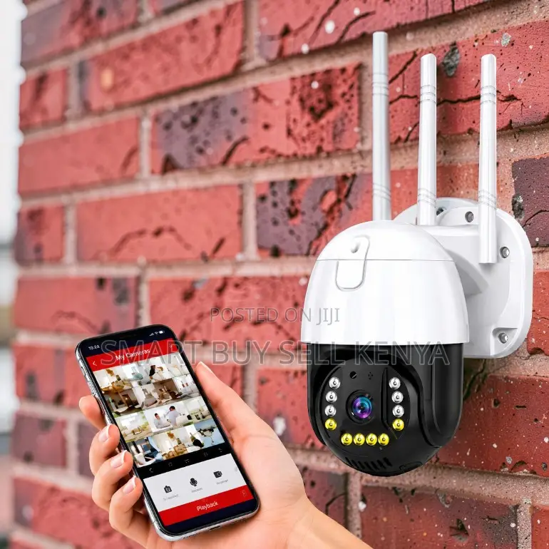 Weatherproof 4g Electric Rotating Smart Net Home Security Camera